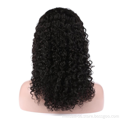 Kinky Curly Wig 13x4 Lace Front Human Hair Wig High For Women Remy Human Hair Lace Front Wigs